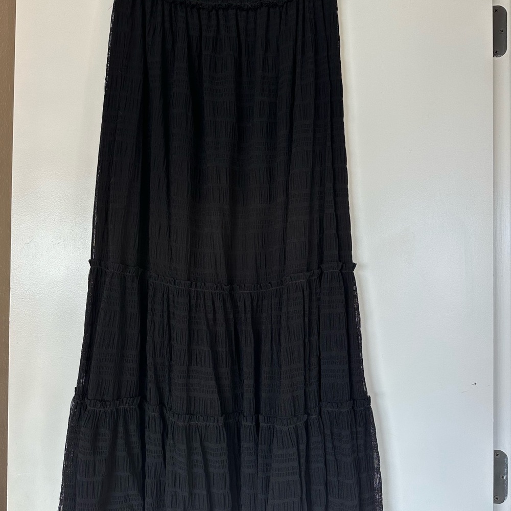 Max Studio Black Maxi Skirt